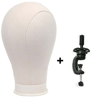 Fabric Mannequin head & clamp